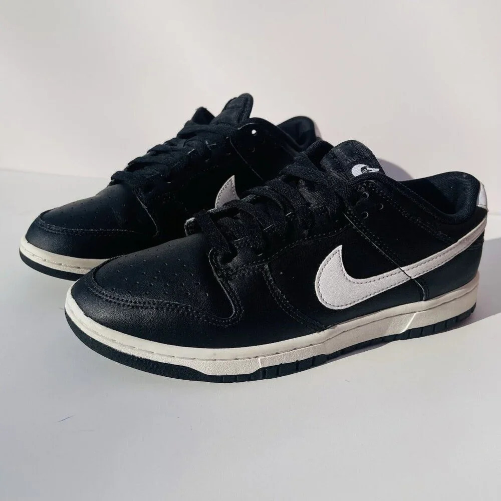 Nike Men’s Dunk Low Black Panda 2.0 DV0831-002 Size 8